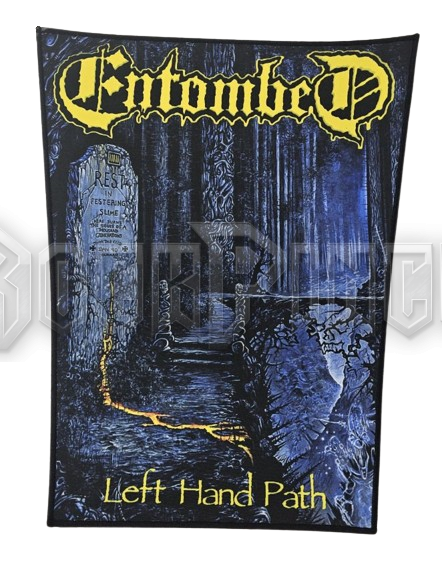 Entombed - Left Hand Path - HÁTFELVARRÓ