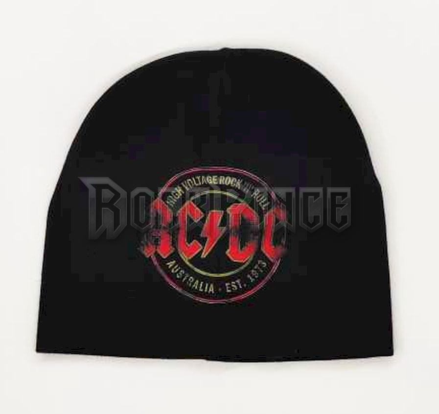 AC/DC - Est. 1973 - UNISEX BEANIE HAT - KÖTÖTT SAPKA - TDM