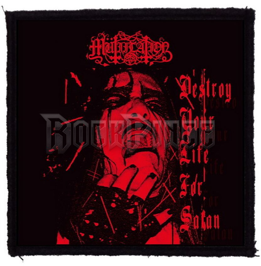 MUTILATION - Destroy Your Life For Satan (95x95) - HKF-0921