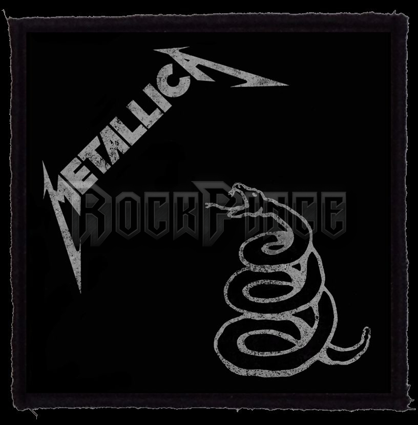 METALLICA - Black Album (95x95) - KISFELVARRÓ - HKF-0929