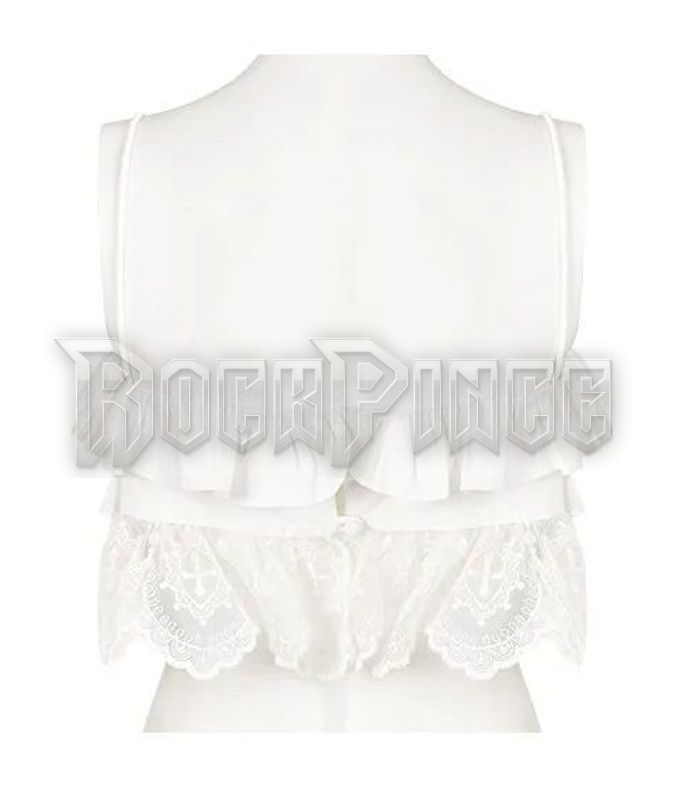 PEONY - crop top OPT-775DDF/WH