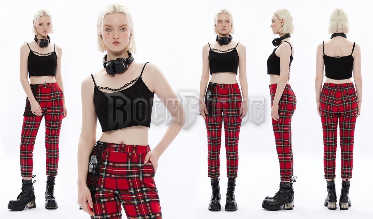 CHAIN REACTION - crop top OPT-778/BK