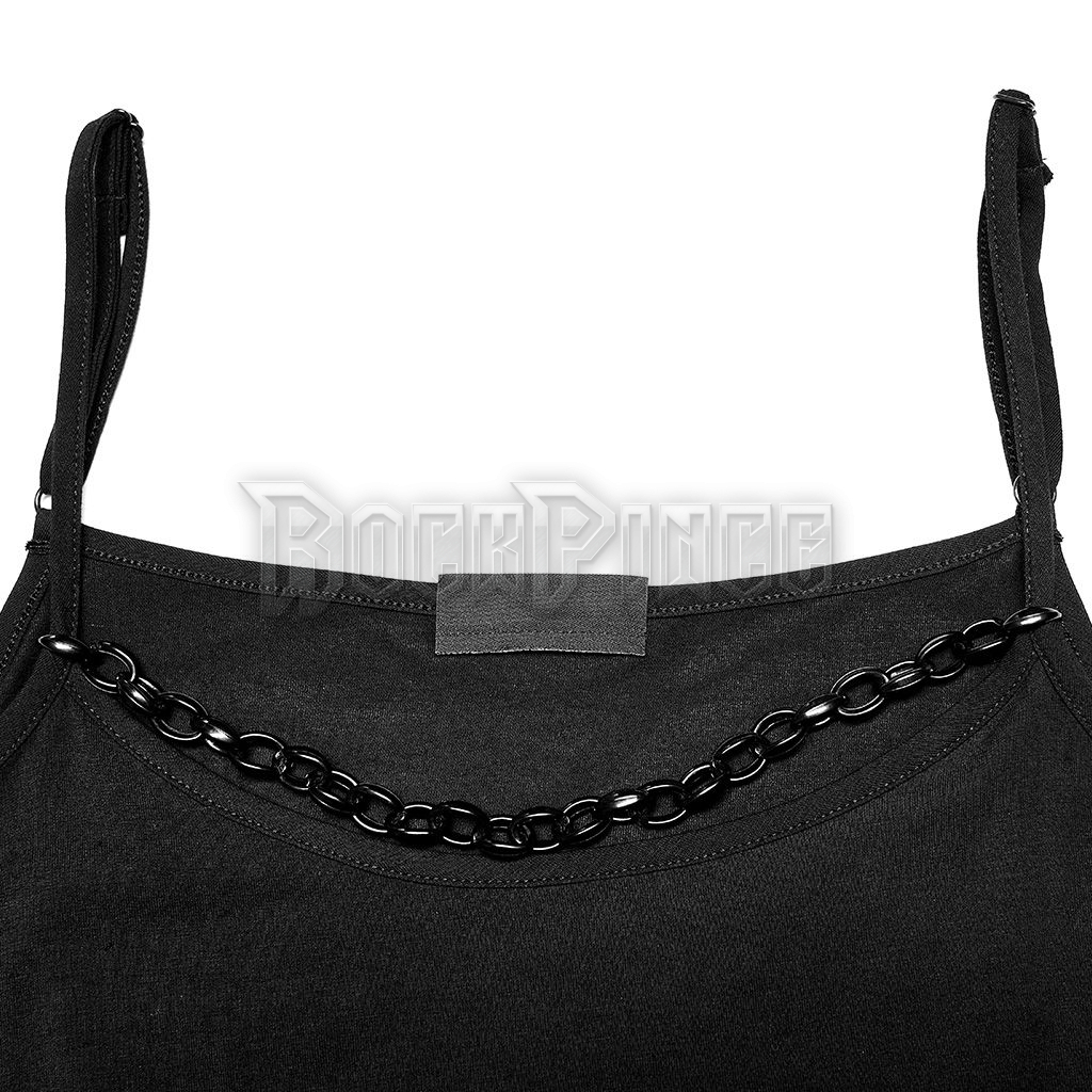 CHAIN REACTION - crop top OPT-778/BK