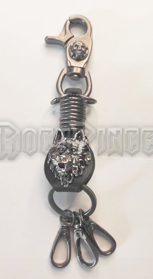 KEY RING ​​WITH A WOLF HEAD - KULCSTARTÓ