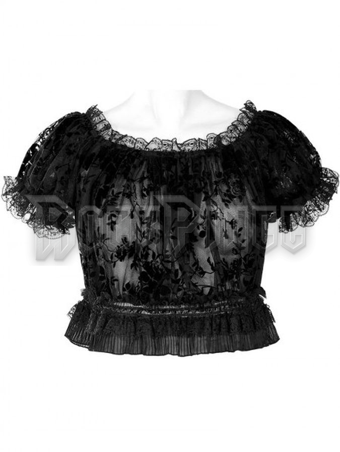 DARK PALACE - crop top WT-775/BK