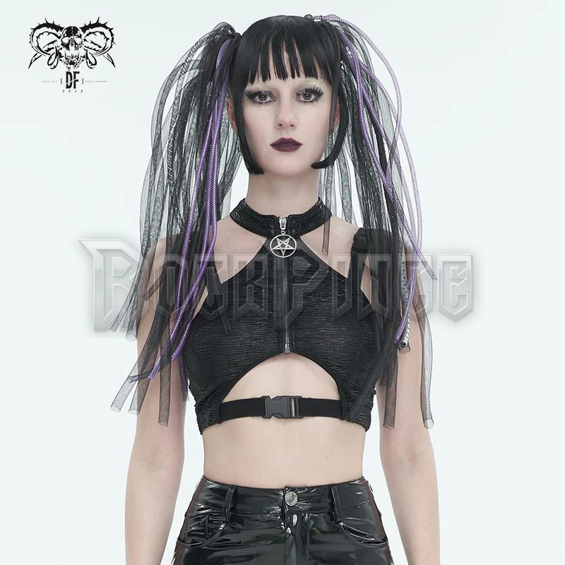 FEAR FREQUENCY - crop top TT244