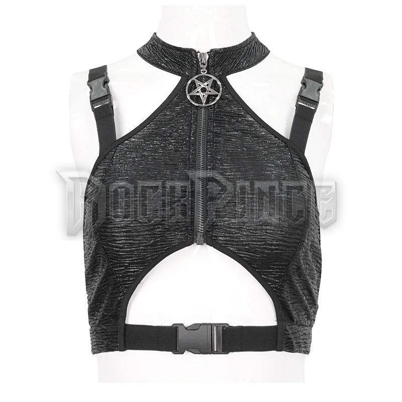 FEAR FREQUENCY - crop top TT244