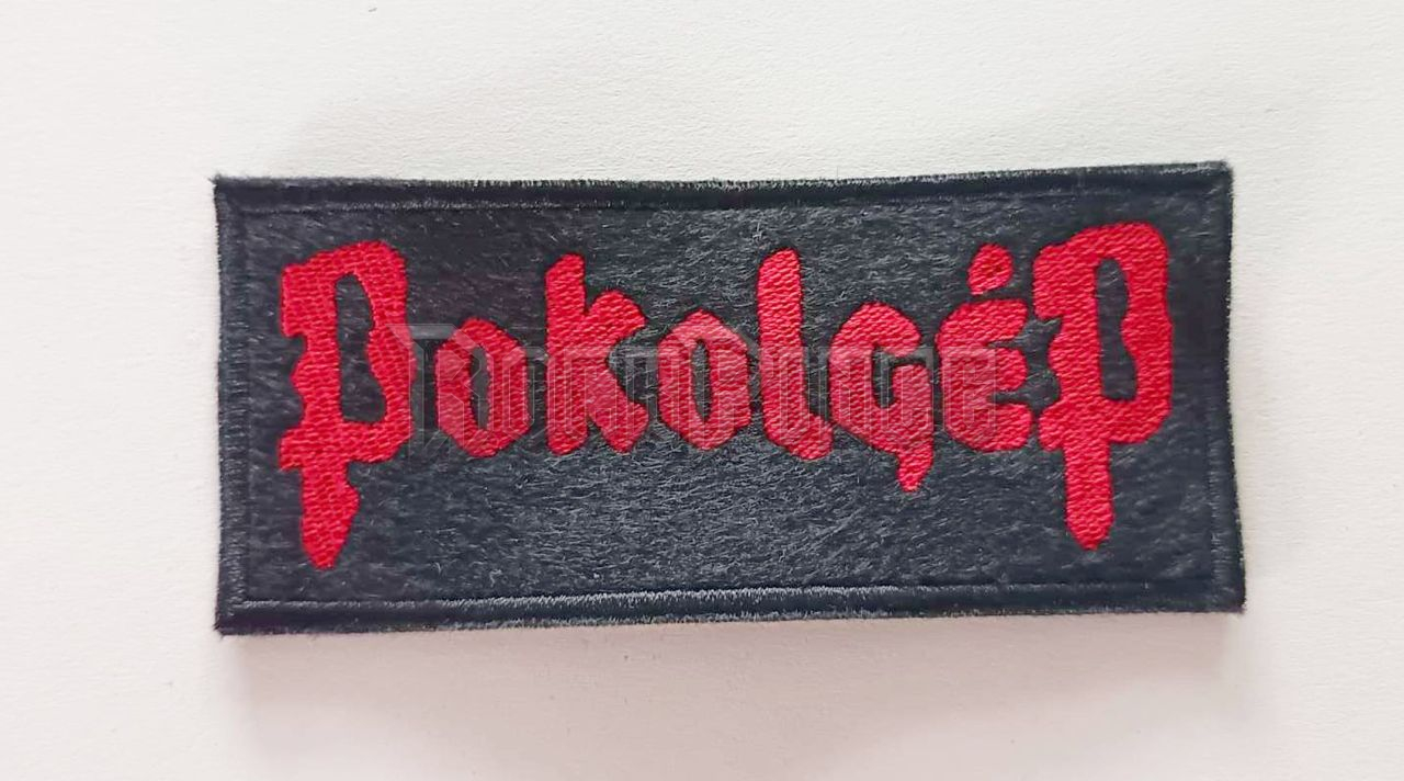 POKOLGÉP - LOGO - HÍMZETT KISFELVARRÓ